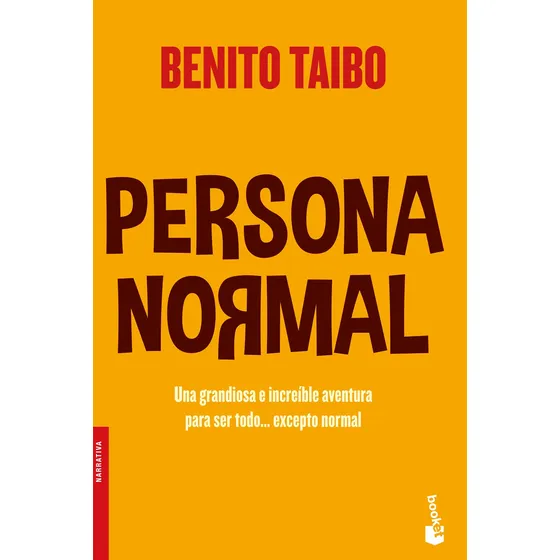 Persona normal, de TAIBO, BENITO. Booket Editorial Booket México, tapa blanda en español, 2014