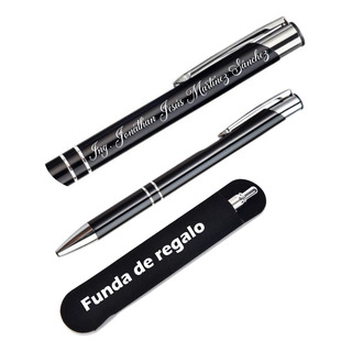 Pluma Bolígrafo Personalizada Grabado Láser Envío Express Pluma Bolígrafo Personalizada Grabado Láser Envío Express