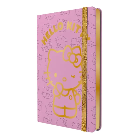 Cuaderno Mooving Notes A5 Tapa Dura Rayado Hello Kitty