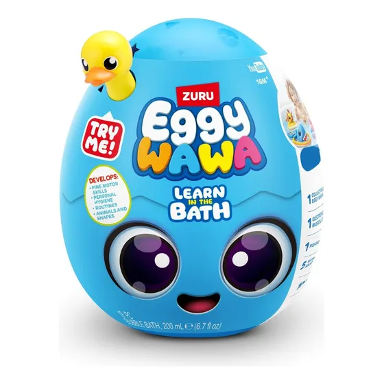 Huevo Musical Sorpresa Juego De Baño Eggy Wawa Zuru