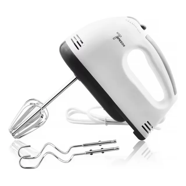 Batidora De Inmersión 100w Batidora Eléctrico Cocina Color Blanco Kwalux Ke-02