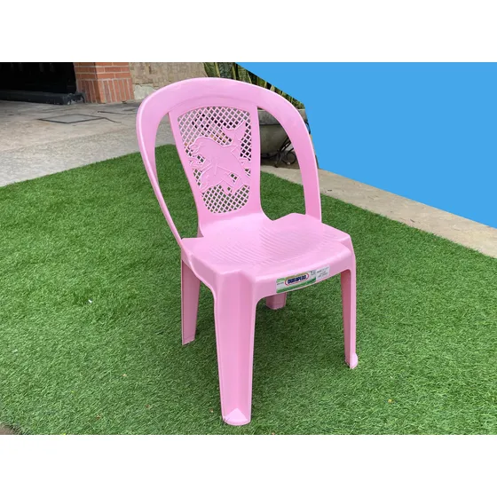 Silla Plástica Duraplas Infantil Para Niños Gama De Colores