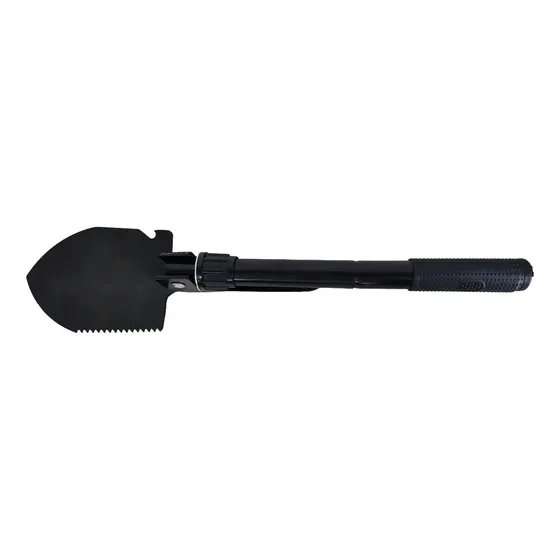 Pala Multifuncional Brujula Jardineria Plegable Tactica