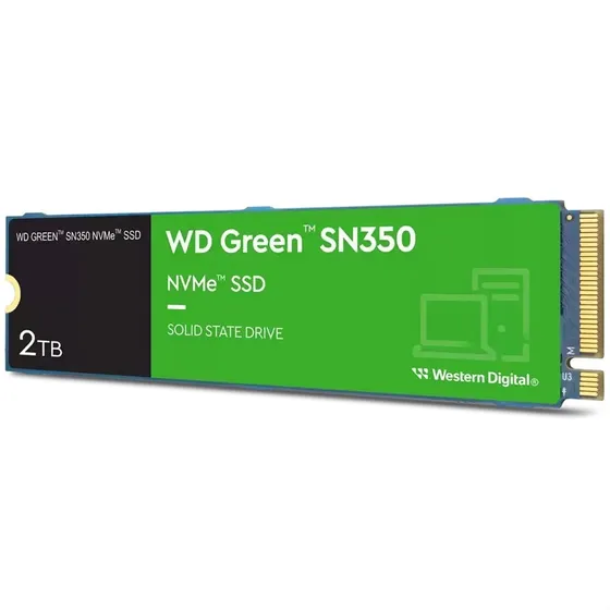 M.2 2280 Ssd 2tb Western Digital Sn350 Nvme Wds200t3g0c