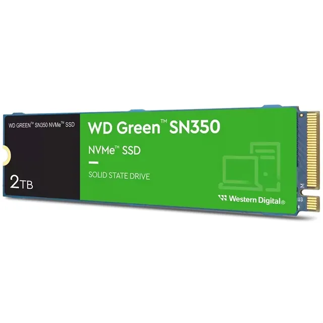 M.2 2280 Ssd 2tb Western Digital Sn350 Nvme Wds200t3g0c