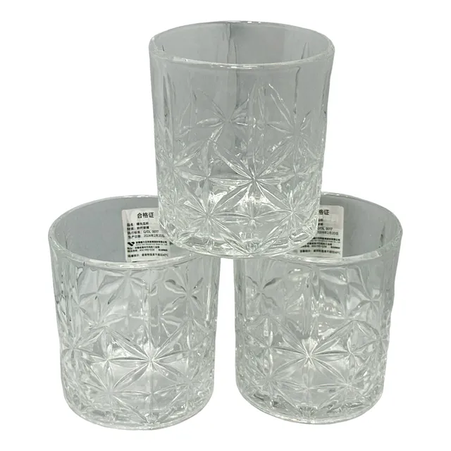 Vasos X6 Unidades De Vidrio 340ml