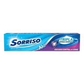 Creme Dental Sorriso Tripla Limpeza Completa 70g Creme Dental Sorriso Tripla Limpeza Completa 70g