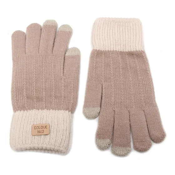 Guantes De Mujer Lana Tejidos Touch Screen Táctiles Importad