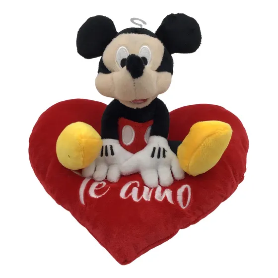 Peluche Phi Phi Toys Mickey Sentado En Corazón 25 Cm Ub