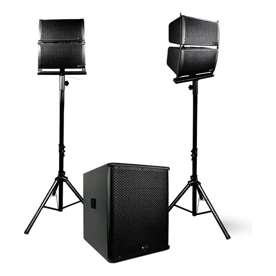 Sistema Lineal Alienpro X-array 18 Subwoofer 2 Satélites