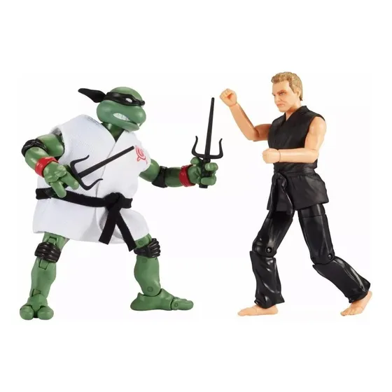 Figura Tortugas Ninja Raphael Edicion Especial Cobra Kai