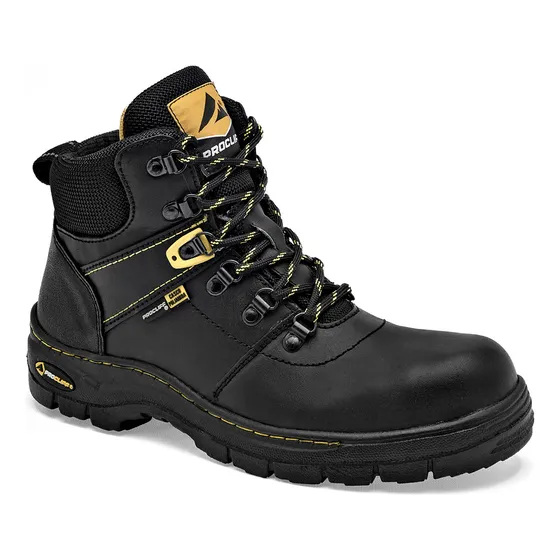 Bota Industrial Hombre Cliff 5314 Color Negro D9