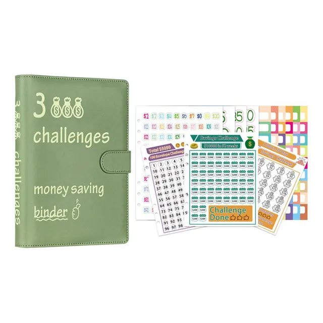 B8100 Envelopes Challenge Binder Savings Challenges Book Mon
