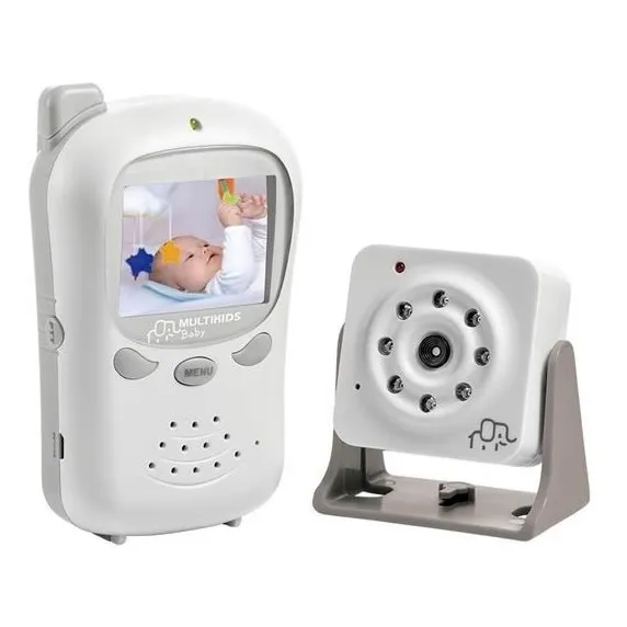 Babá Eletrônica Digital Com Câmera Baby View Multikids