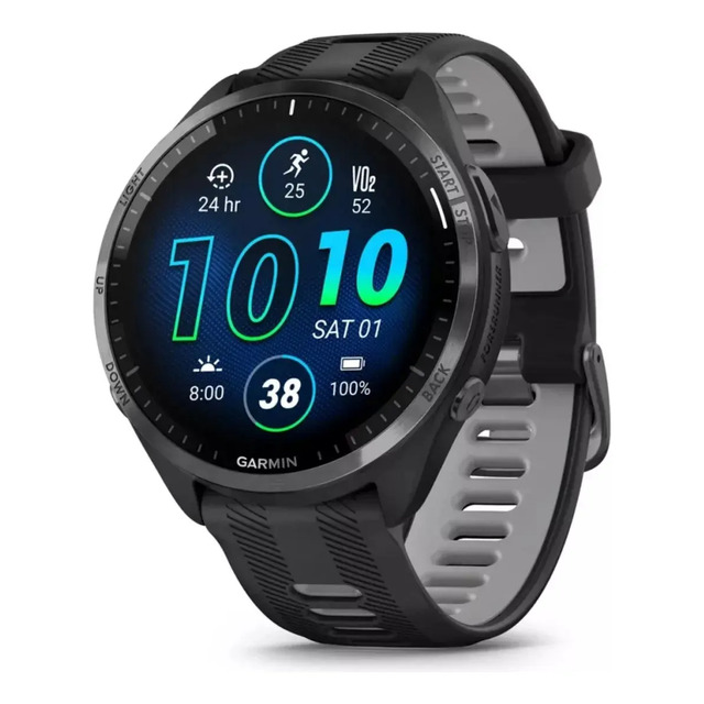 Garmin Forerunner 965 Preto Amoled 47mm Touchscreen