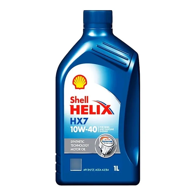 Aceite 10w40 Hx7 Shell Semisintetico Nafta X 1 L- Banis Sa