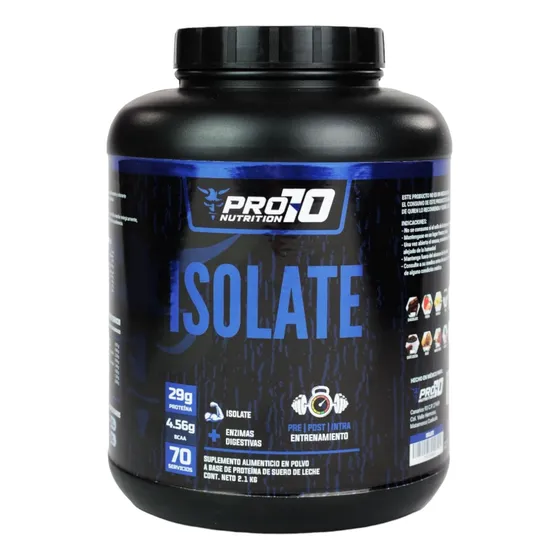 Isolate Whey Proteína 2.1 Kg - 70 Servicios Pro 70 Nutrition