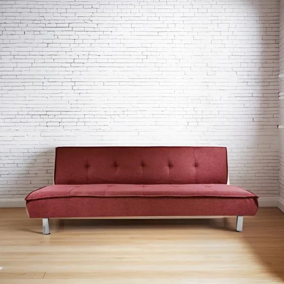 Futón Sofá Cama Ajustable 170x50x40 Cm Burdeo