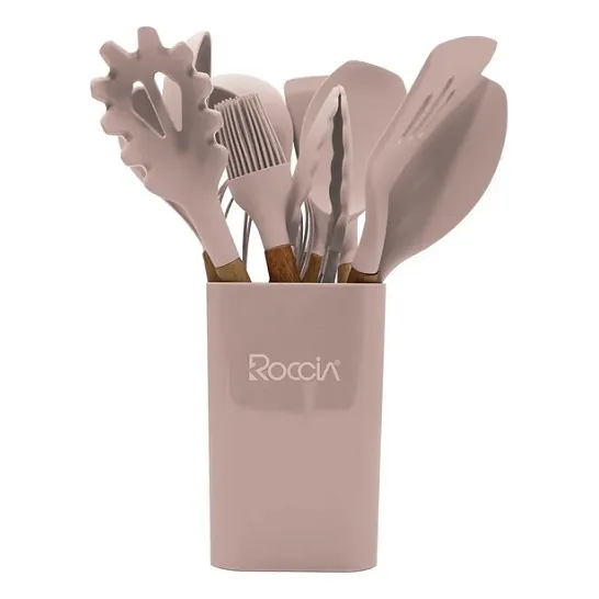 Set Utensilios 12 Pzas Silicon Roccia K007b