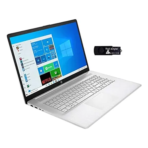 Laptop Hp 17 Táctil Ryzen 5 16gb Ram 256gb Ssd
