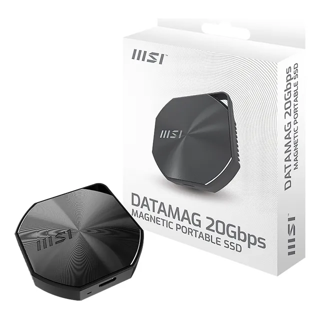 Unidad Ssd Externo 2tb Msi Datamag 20gbps Usb-c 1600 Mb/s