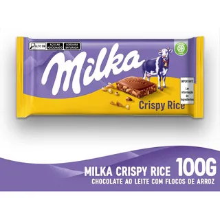 Chocolate Milka Rice Crisps 100g Chocolate Milka Rice Crisps 100g