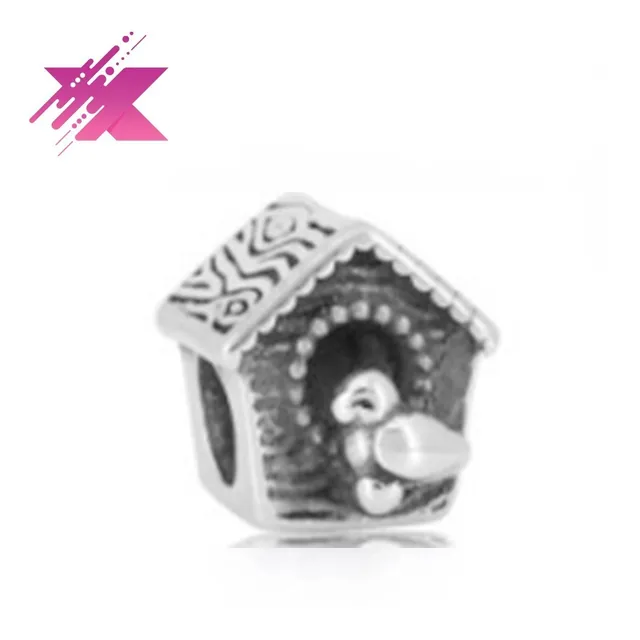 Berloque Charms Aço Inox Para Pulseira Pandora Ou Vivara