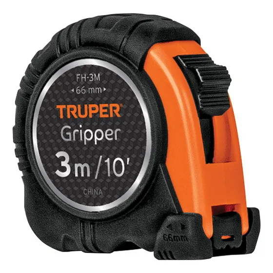 Flexómetro 3m Cinta Métrica 13mm Contra Impactos Truper