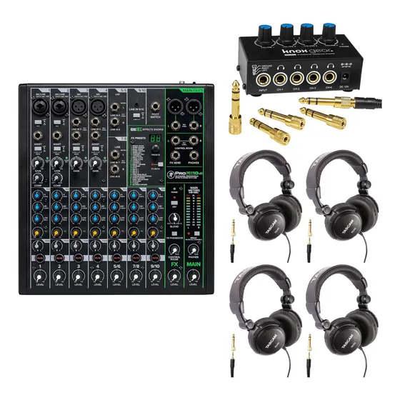 Mackie Profx Serie Mixer Unpowered 10 Canal (profx10v3) Knox