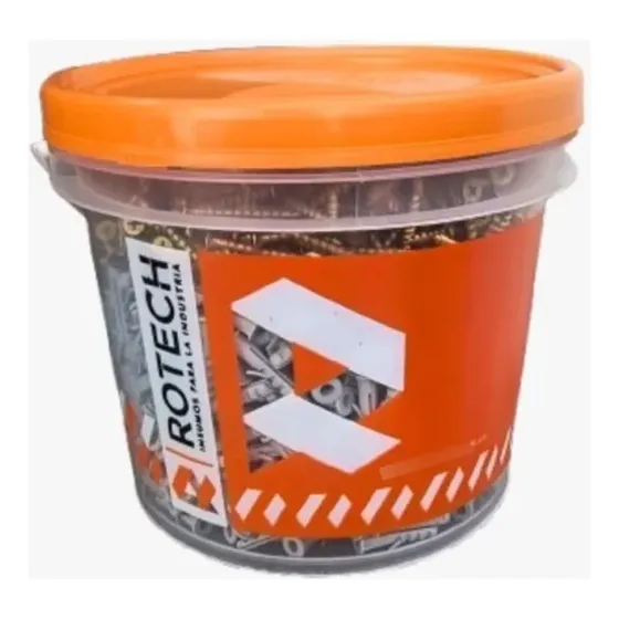 Tarugo Taco Sa8 + Tornillos 5x45 Balde 400 Unid No Fischer
