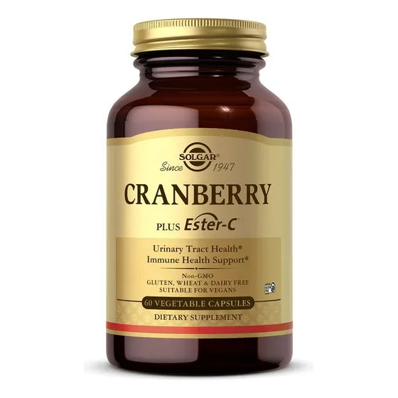Suplemento Solgar Cran Flora Con Probióticos Más Ester-c 60