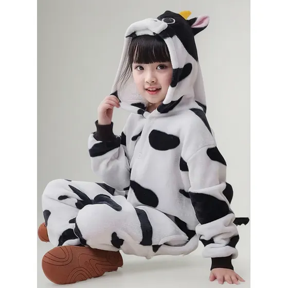 Pijama Enterizo Infantil Ultra Soft Súper Calentitos Kawaii