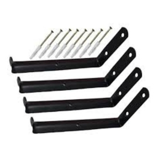Mão Francesa Suporte Para Prateleira Invertido 30 Cm 4 Pçs Mão Francesa Suporte Para Prateleira Invertido 30 Cm 4 Pçs