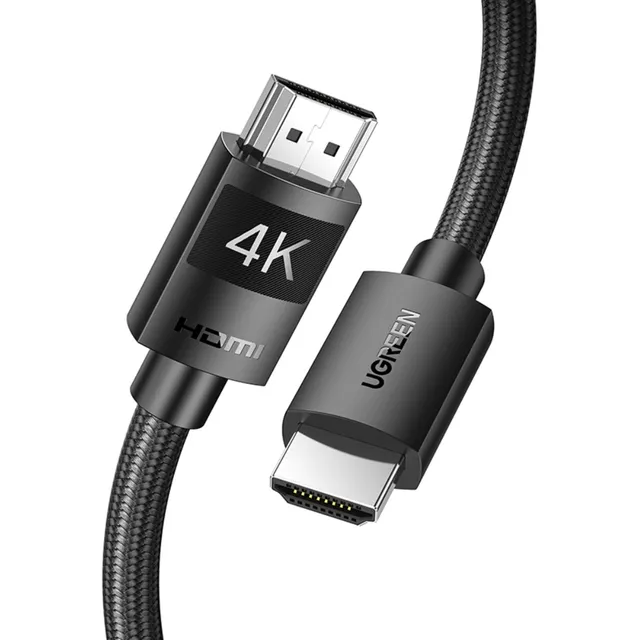 Cable Hdmi 1.4 4k/30hz M/m 5m Blindado Negro Ugreen Hd119
