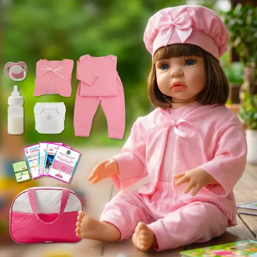 Boneca Emilly Vick Youtube Dos Rosa Original Baby Brink | MercadoLivre