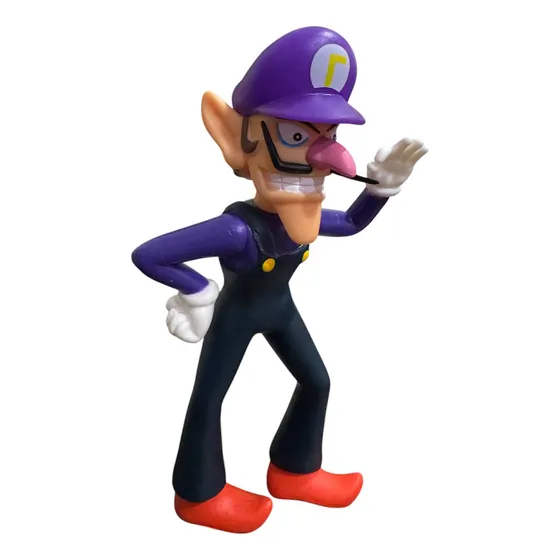 Boneco Super Mario Waluigi Nintendo