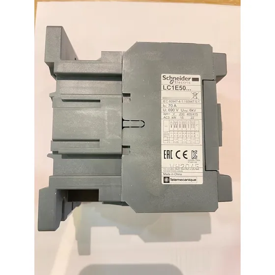 Contactor 50a Bobina 110v Lc1e50 Schneider Electric  