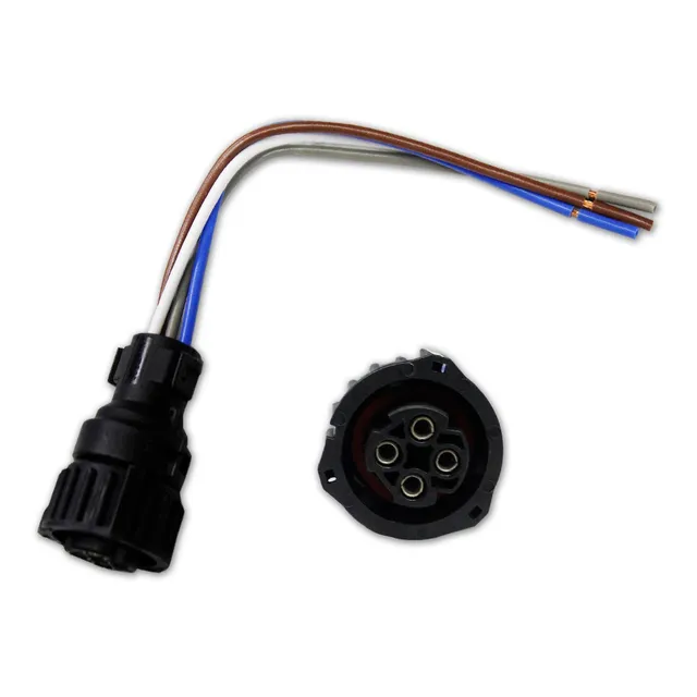 Conector Femea Universal 4 Vias (redondo)
