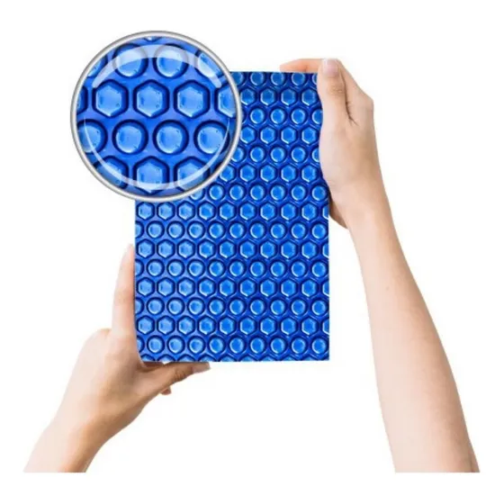 Manta Térmica Para Piscina 4x7 Atco 300 Micras 7x4 Cor Azul