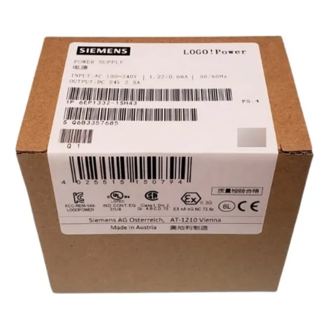 Siemens Fuente Alimentación 6ep3332-6sb00 50w Plástico
