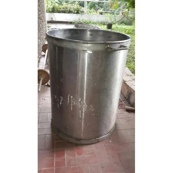 Contenedor De Acero Inoxidable Cap.195lts