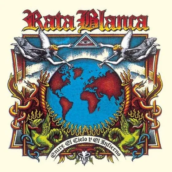 Rata Blanca Entre El Cielo Y El Infierno Vinilo Nuevo