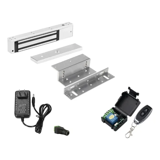Kit Combo Cerradura Magnética Control De Acceso Rfid Puertas