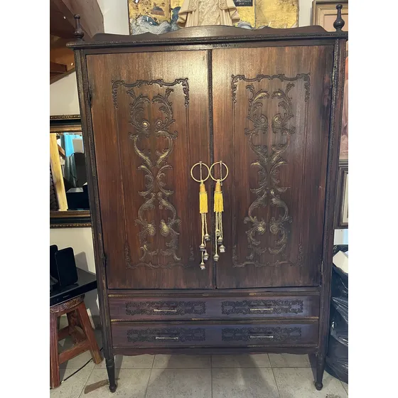 Escaparate Antiguo En Perfecto Estado  Rebaja!!!