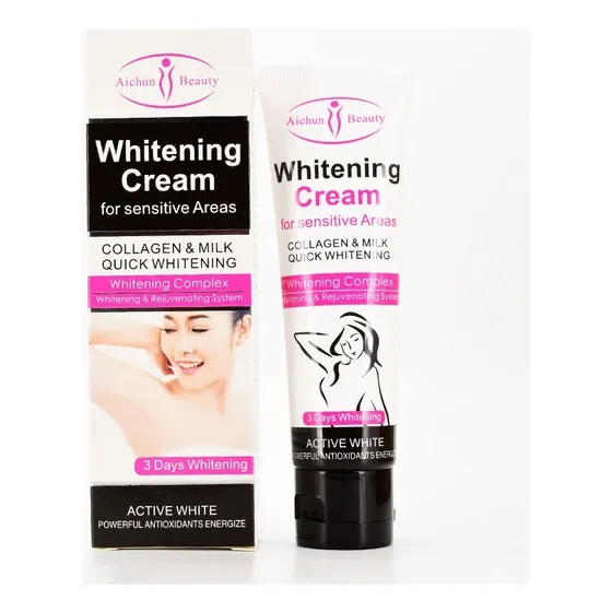 Aichun Beauty Crema Aclarante De Axilas Y Partes Íntimas 1pz Tipo de envase Tubo Fragancia Flores