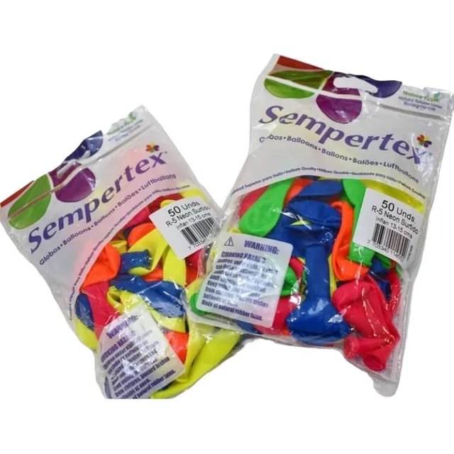 Sempertex R5 Neón Surtido X50 Unidades