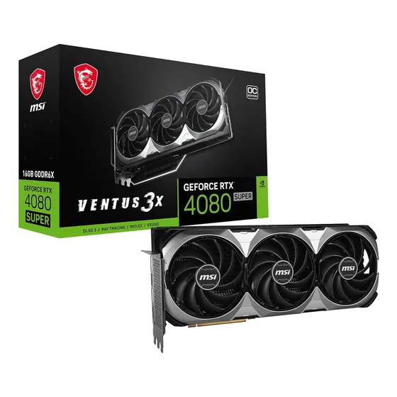 Placa de vídeo Msi Geforce Rtx 4080 Super Ventus 3x Oc 16g GDDR6x
