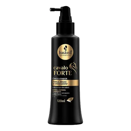 Spray De Fortalecimento Capilar Haskell Cavalo Forte 120ml Tônico ativador de crescimento