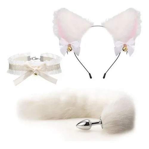 Zmshop Cola Zorro Zorra Disfraz Orejas Plug Juguete Parejas