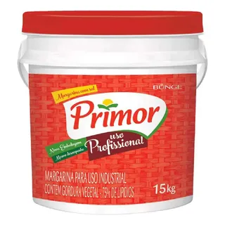 Margarina Primor Com Sal Balde De 15 Kg Margarina Primor Com Sal Balde De 15 Kg
